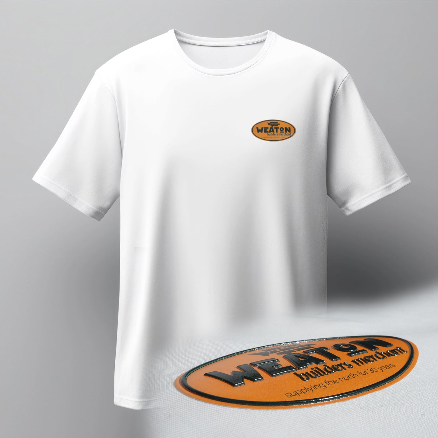 TPU High Build Patches – Breast / Sleeve Logos (Up to 10cm)