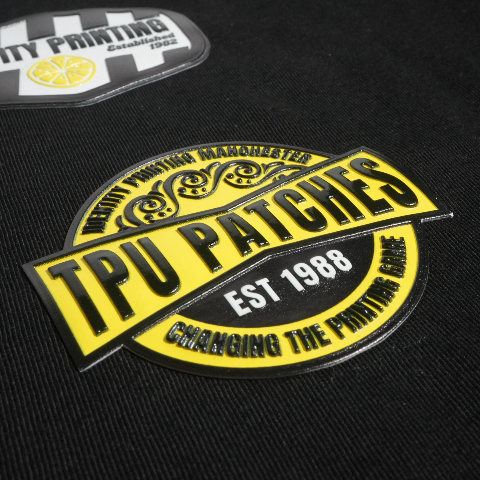 TPU High Build Patches – Breast / Sleeve Logos (Up to 10cm)